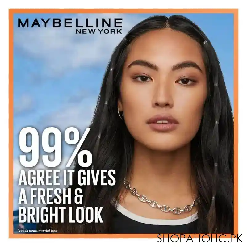 maybelline new york fit me fresh tint with spf 50 & vitamin c, natural coverage foundation, for daily use, shade 06, 30ml image3