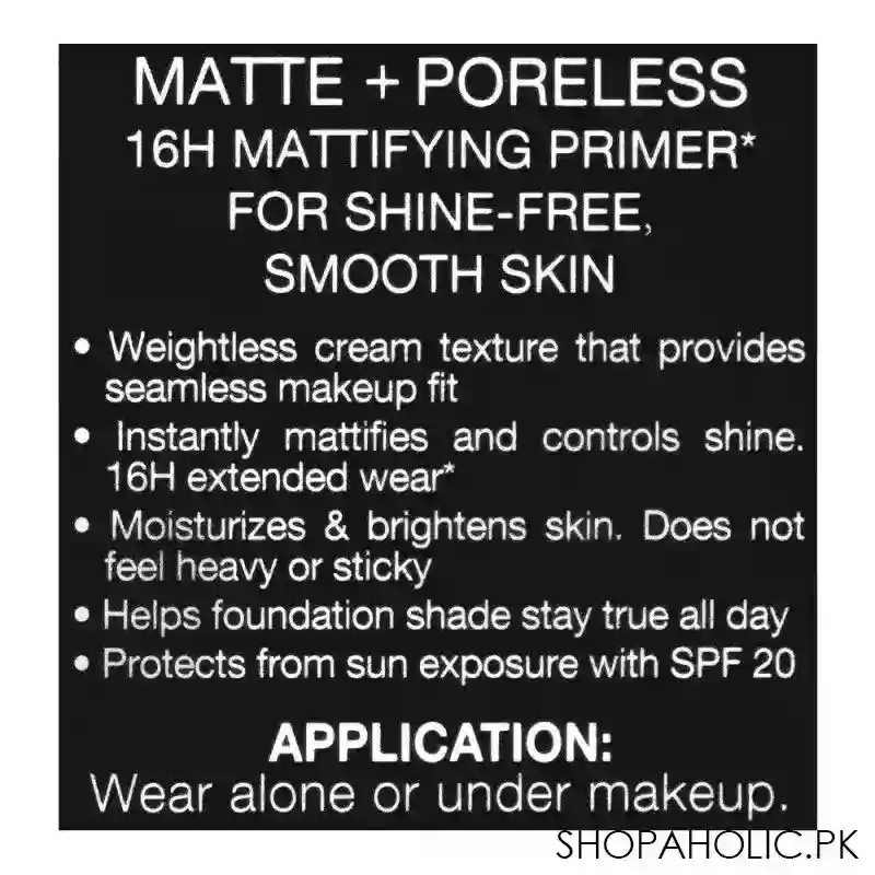 maybelline new york fit me matte + poreless normal to oily skin primer image4