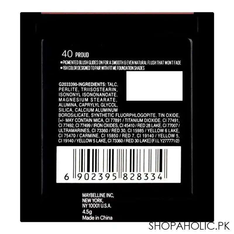 maybelline new york fit me mono blush, 16 hr long lasting wear, 40, proud image3