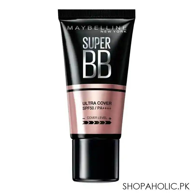 maybelline new york super bb ultra cover cream, spf 50 pa++++, 02 natural main image