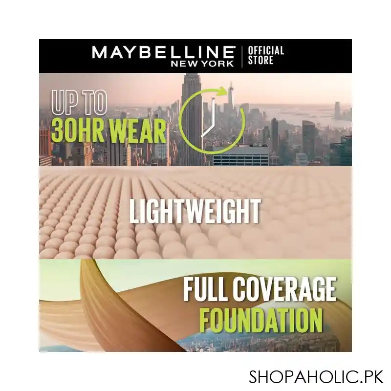 Maybelline New York Superstay Active Wear Upto 30H Foundation, 120, 30ml - Image 6