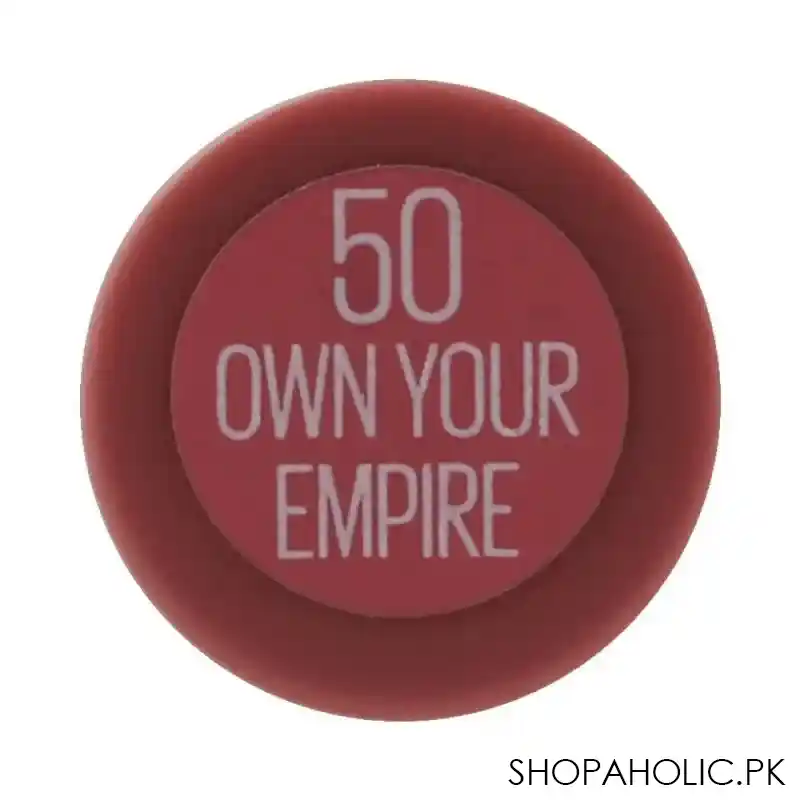 maybelline new york superstay ink crayon lipstick, 50 own your empire image6