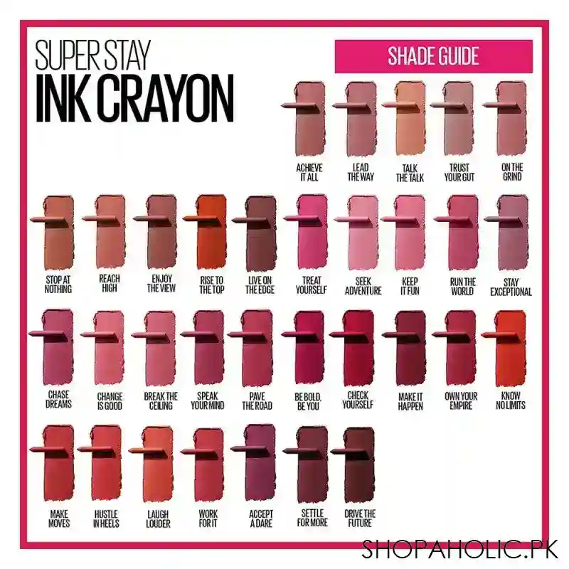 maybelline new york superstay ink crayon lipstick, 55 make it happen image8