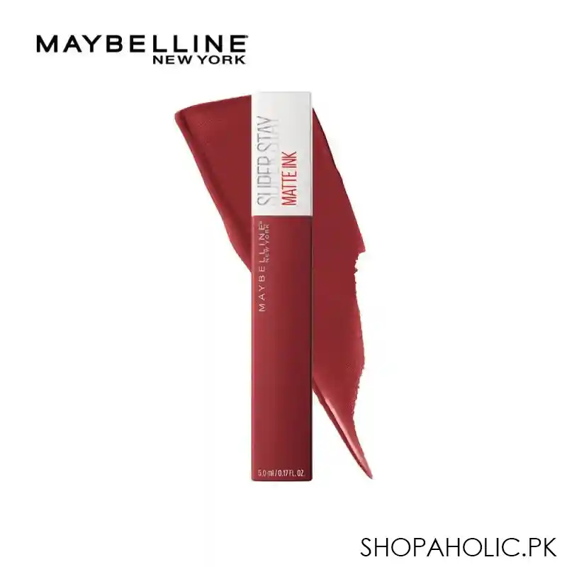 maybelline new york superstay matte ink lipstick, 50 voyager image2