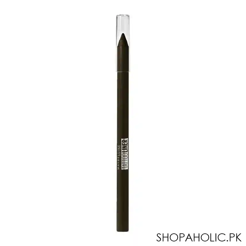 maybelline new york tattoo liner gel pencil, 900 deep onyx image2