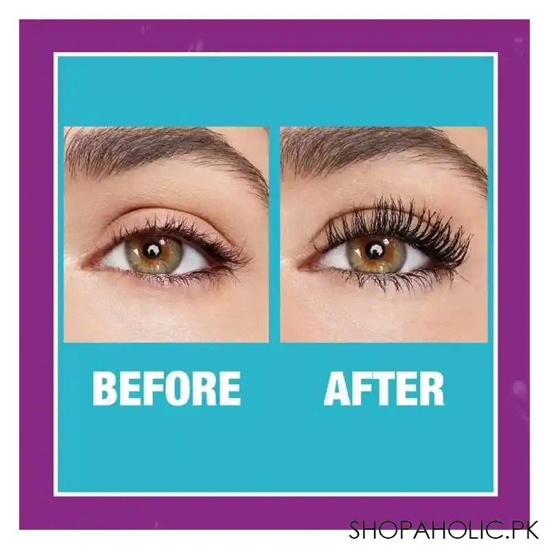 maybelline new york the falsies lash lift mascara, waterproof, very black image3