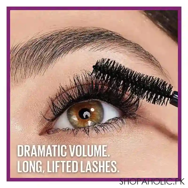 maybelline new york the falsies lash lift mascara, waterproof, very black image5