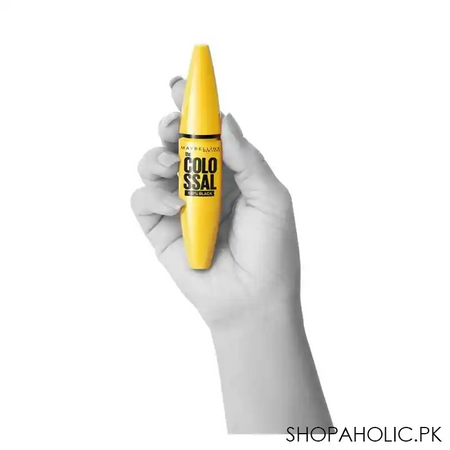 maybelline new york volum' express colossal mascara 100% black image6