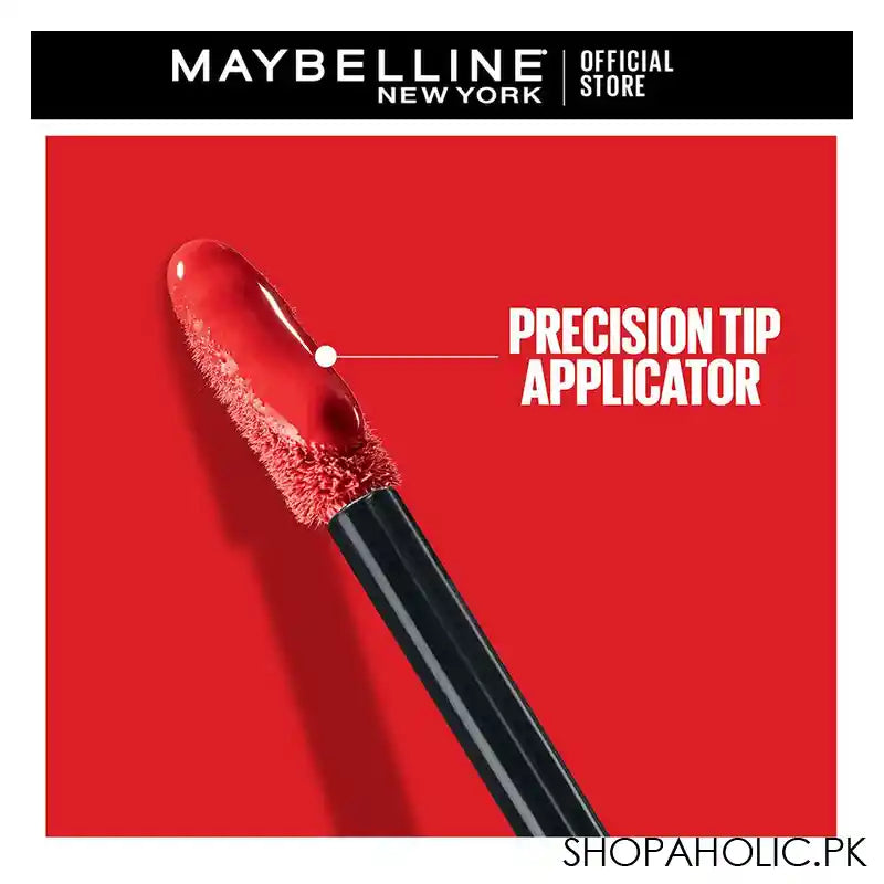 Maybelline Superstay Vinyl Ink Longwear Liquid Lipstick, 120 Punchy - Image 5