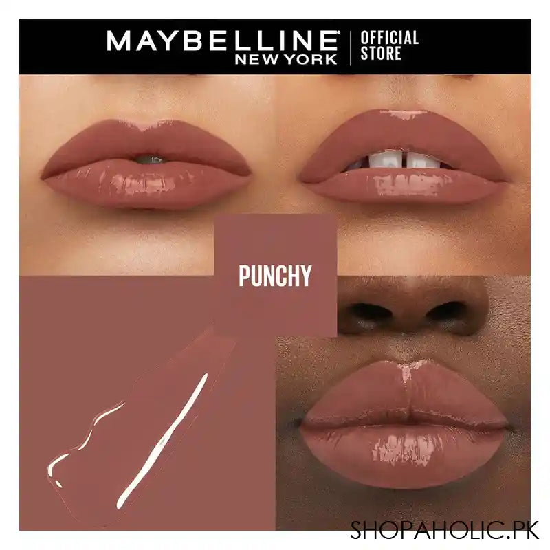 Maybelline Superstay Vinyl Ink Longwear Liquid Lipstick, 120 Punchy - Image 6