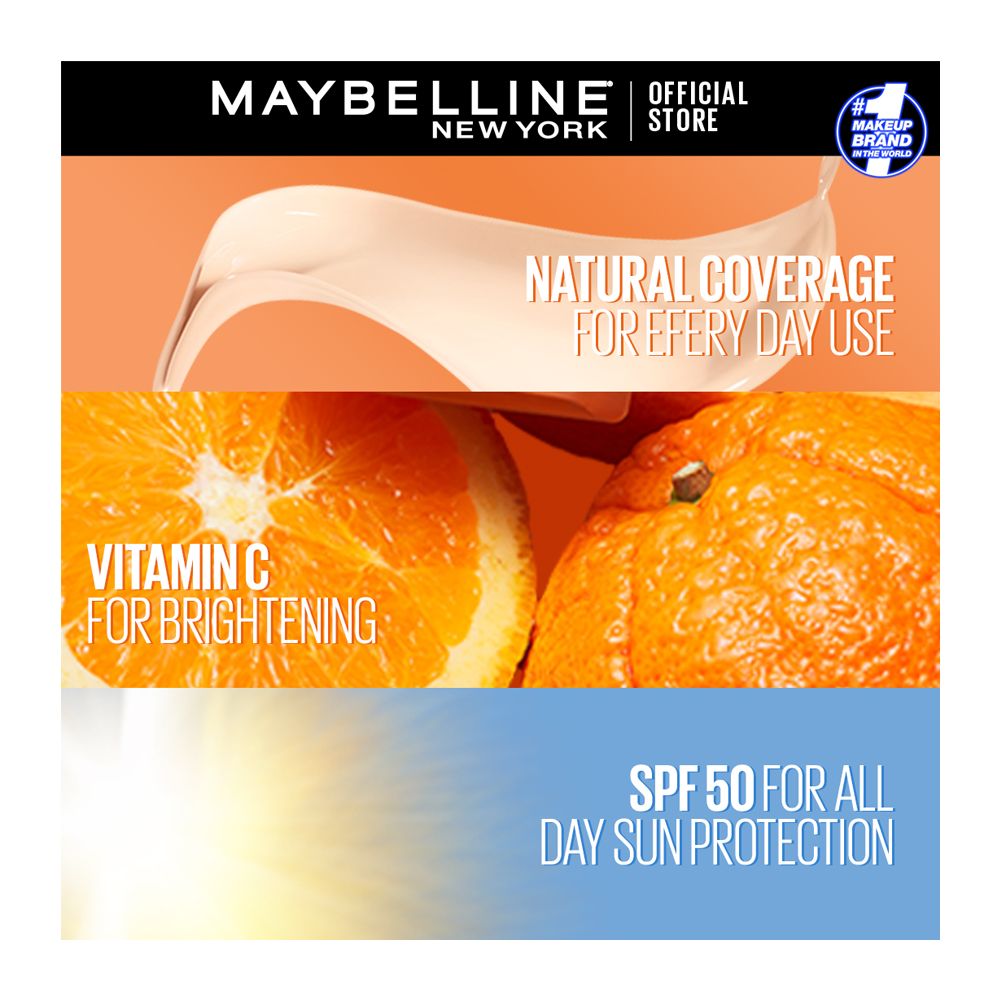 Maybelline New York Fit Me 5.8 Fresh Tint With SPF 50 & Vitamin C, 30ml - Image 5
