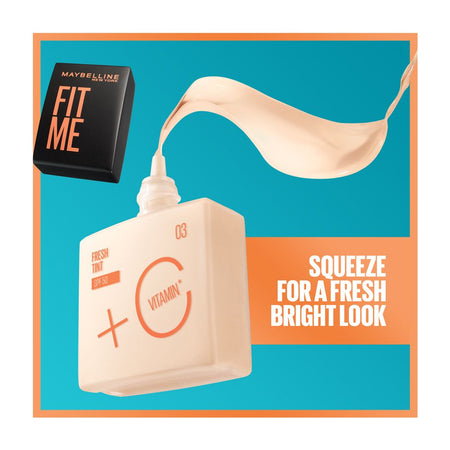 Maybelline New York Fit Me 0.5 Fresh Tint With SPF 50 & Vitamin C, 30ml - Image 6