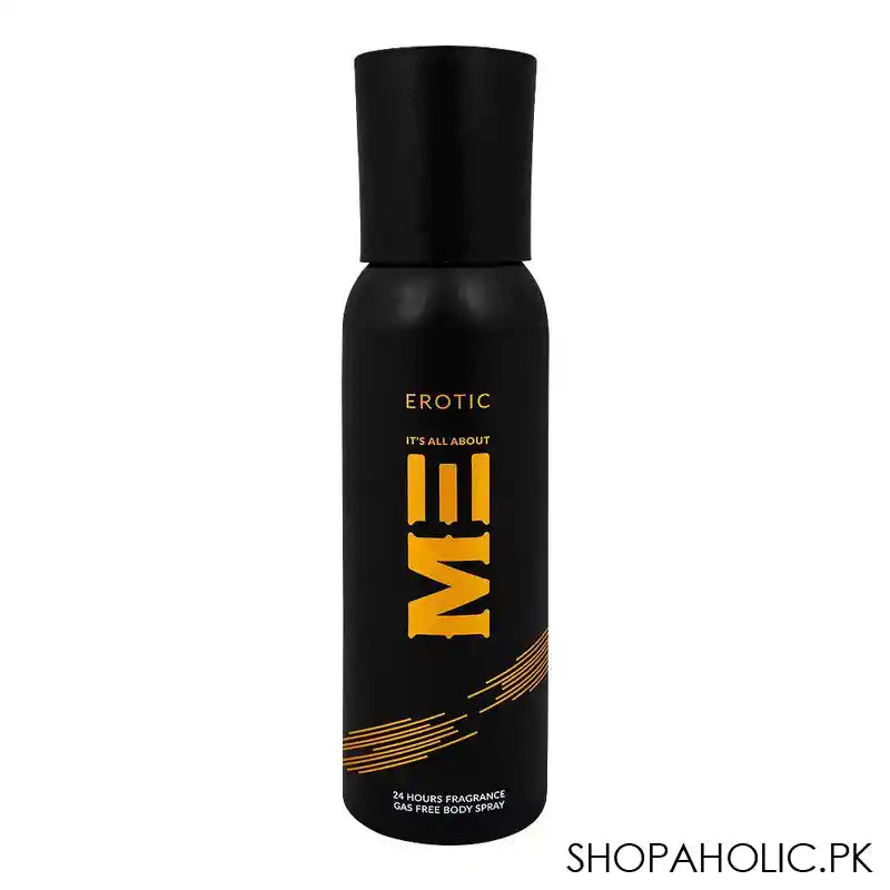 Me Erotic Gas Free Body Spray, 24 Hours Lasting, For Men, 120ml - Main Image
