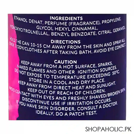 Me Grace Gas Free Spray, For Men, 120ml - Image 3