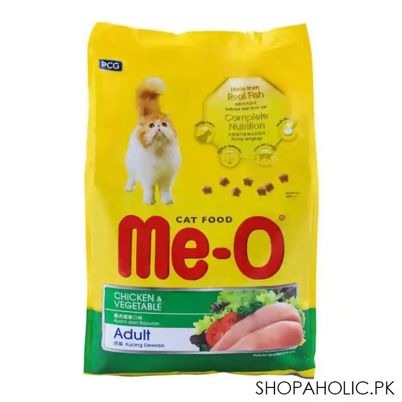 me o adult chicken & vegetable cat food 3 kg main image