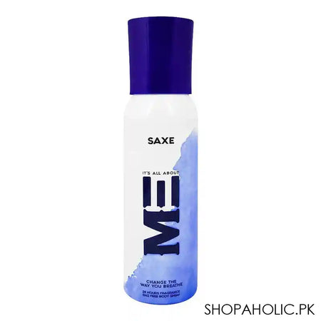 Me Saxe Gas Free Body Spray, 24 Hours Lasting, For Men, 120ml - Main Image