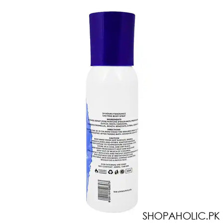 Me Saxe Gas Free Body Spray, 24 Hours Lasting, For Men, 120ml - Image 3