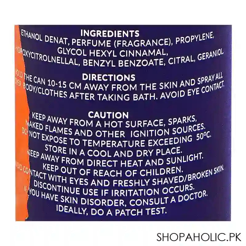 Me Spirit Gas Free Spray, For Men, 120ml - Image 3