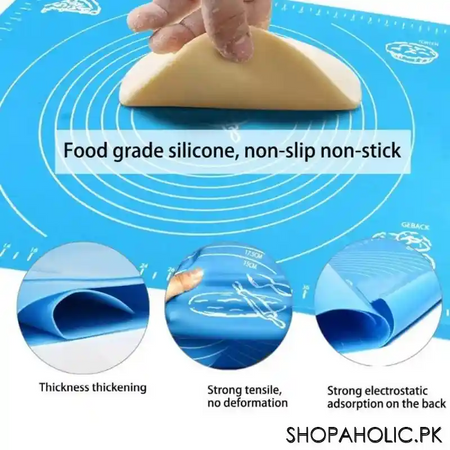 measuring baking silicone mat for pastry and roti rolling image8