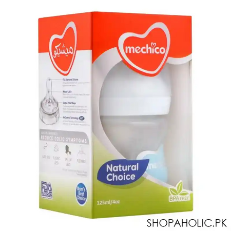 mechico natural choice feeding bottle, 125ml image2