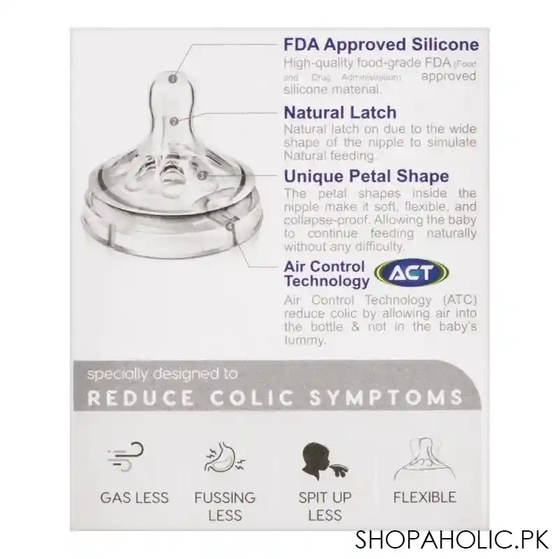mechico natural choice feeding feeder bottle, 260ml image5