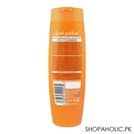 Meclay London Calcium Keratin Biotin Damage Repair Shampoo, Stops Hair Breakage Instantly, 360ml - Image 2
