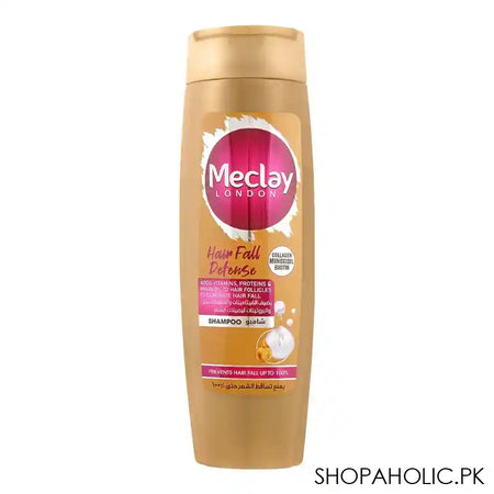 Meclay London Collagen Minoxidil Biotin Hair Fall Defense Shampoo, Prevents Hair Fall, 360ml - Main Image