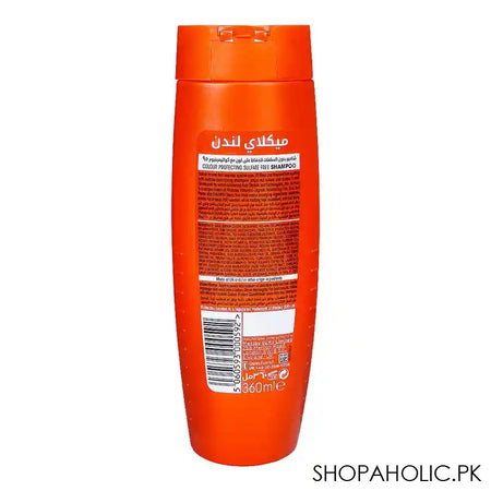 Meclay London Colour Protect UVA/UVB Filters & Biotin Sulfate Free Shampoo, For Colored Or Highlighted Hair, 360ml - Image 3