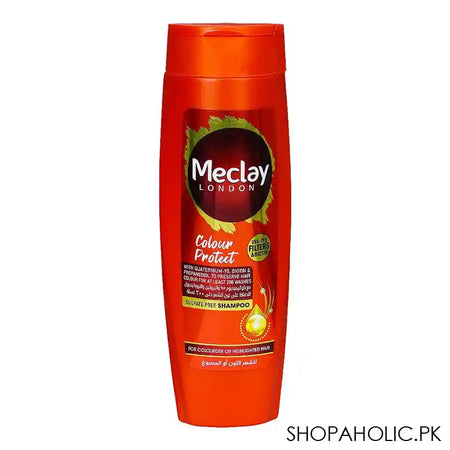 Meclay London Colour Protect UVA/UVB Filters & Biotin Sulfate Free Shampoo, For Colored Or Highlighted Hair, 360ml - Main Image