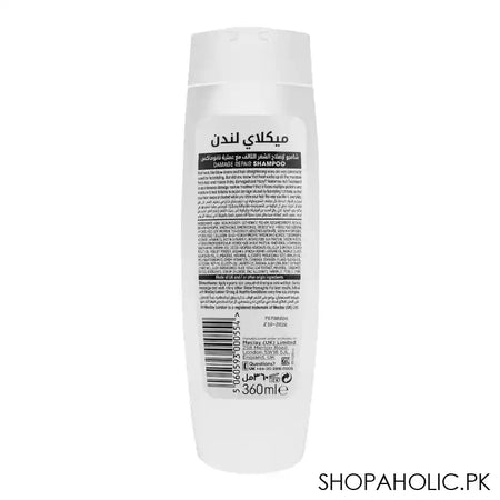 Meclay London Hair Nanomax Treatment Strong & Healthy Shampoo, Repairs Hair Damage, 360ml - Image 2