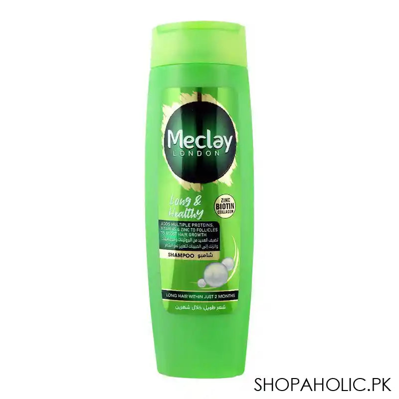 Meclay London Zinc Biotin Collagen Long & Healthy Shampoo, 185ml - Main Image