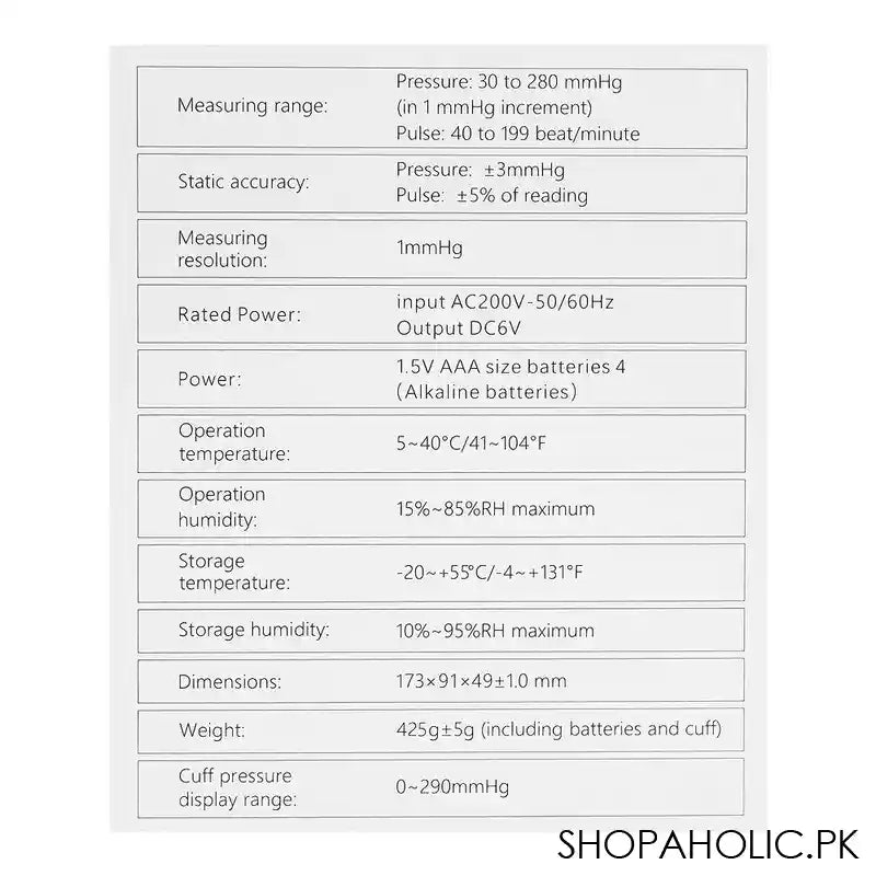 Medisign Blood Pressure Monitor, BPM-36 - Image 6