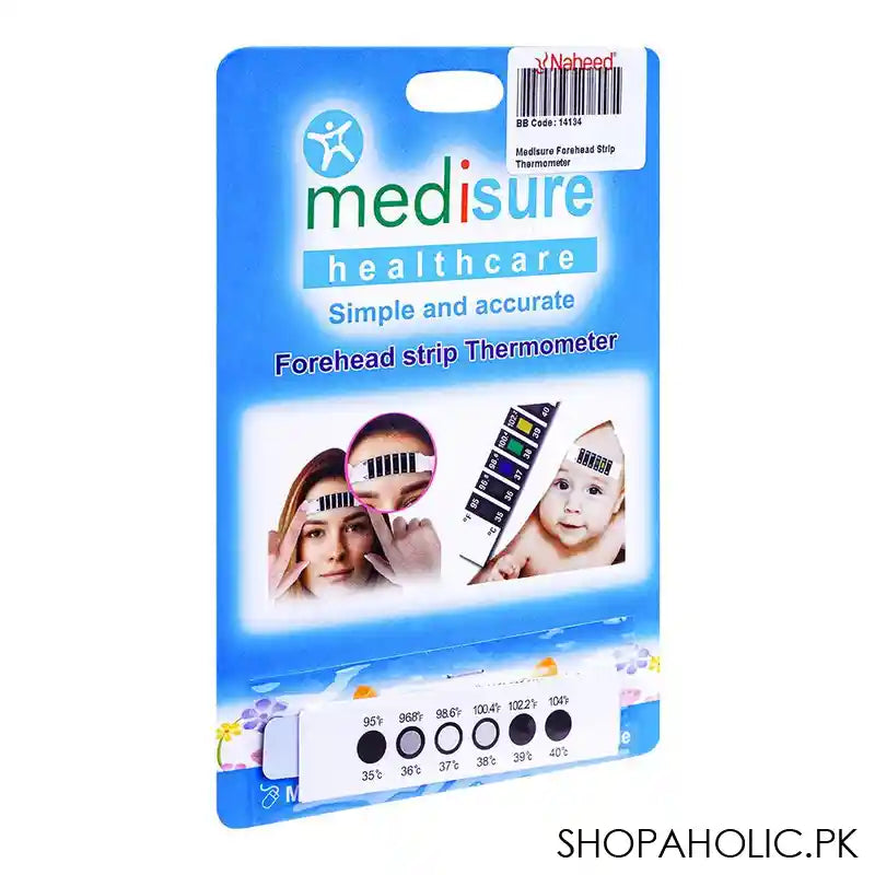 Medisure Forehead Strip, Thermometer - Main Image