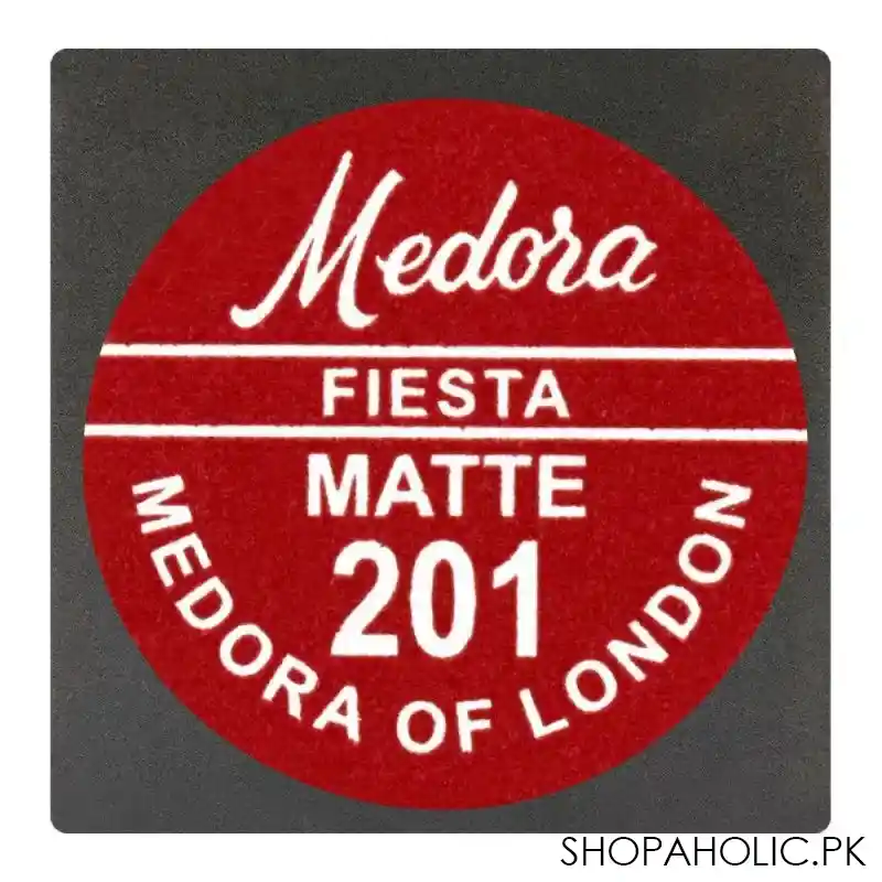medora matte lipstick, 201 fiesta image5