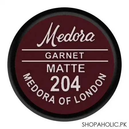medora matte lipstick, 204, garnet image5