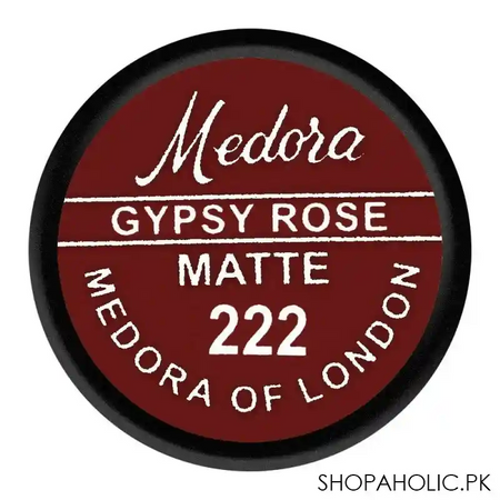 medora matte lipstick, 222, gypsy rose image5