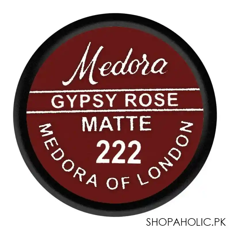 medora matte lipstick, 222, gypsy rose image5