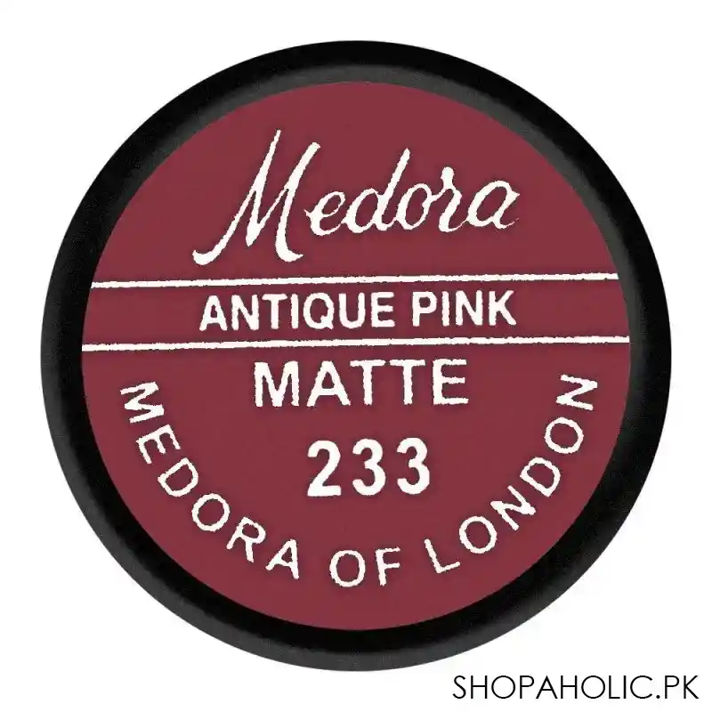 medora matte lipstick, 233, antique pink image5