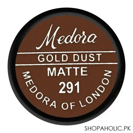medora matte lipstick, 291, gold dust image5