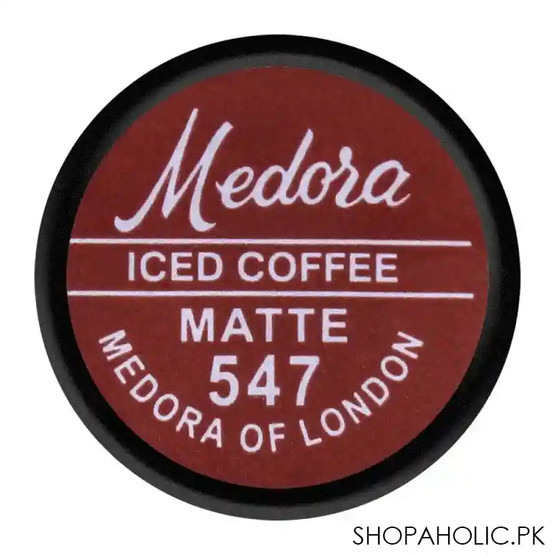 medora matte lipstick, 547, iced coffee image5