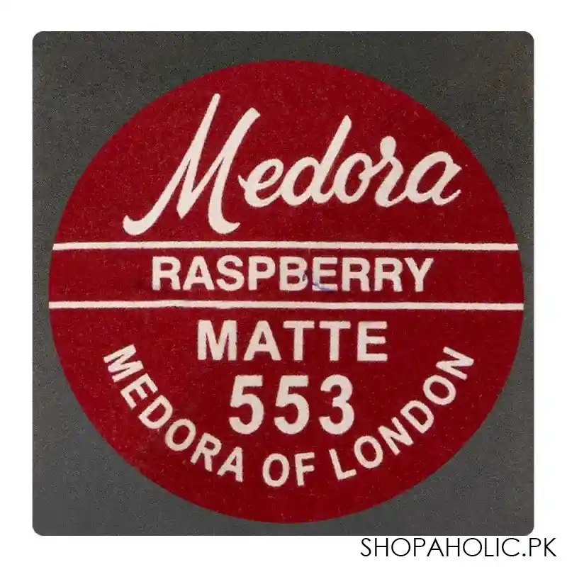 medora matte lipstick, 553 rasberry image5