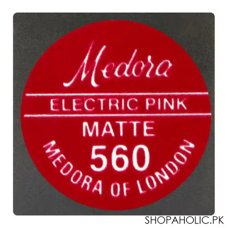 medora matte lipstick, 560 electric pink image5
