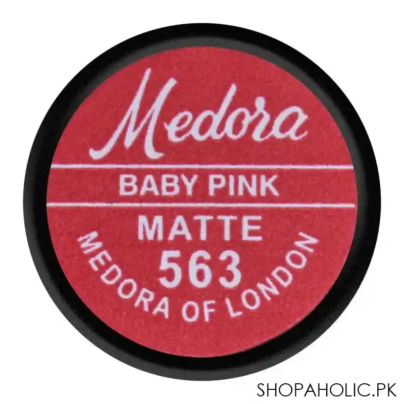 medora matte lipstick, 563, baby pink image5