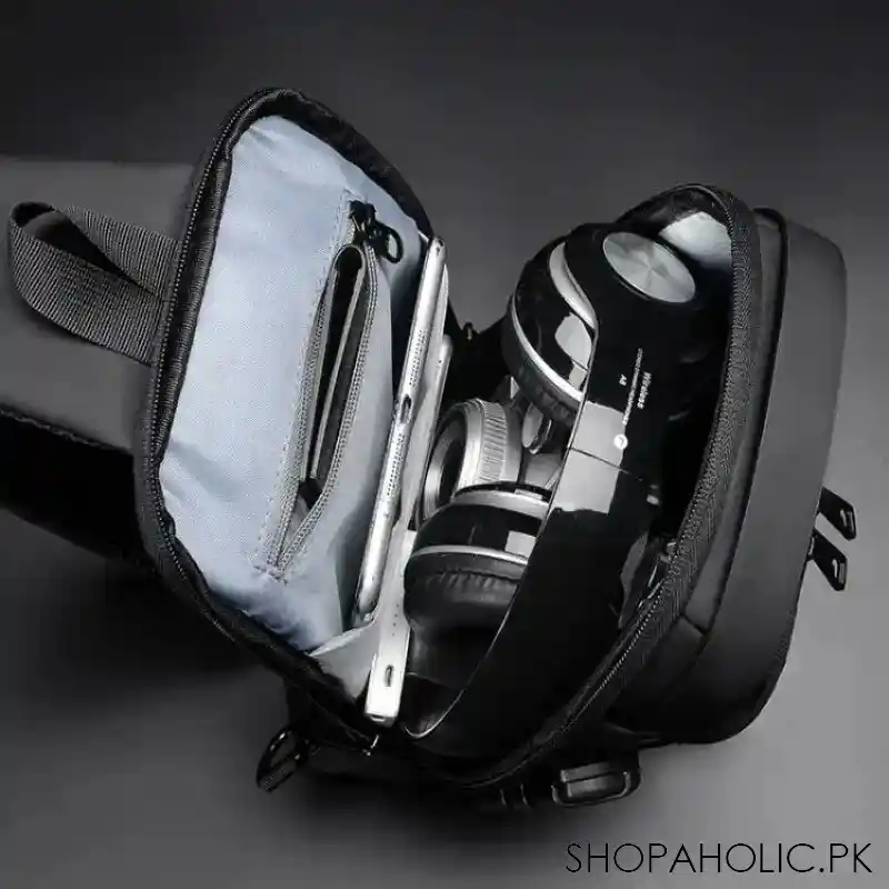 men anti theft usb charging crossbody bag image2