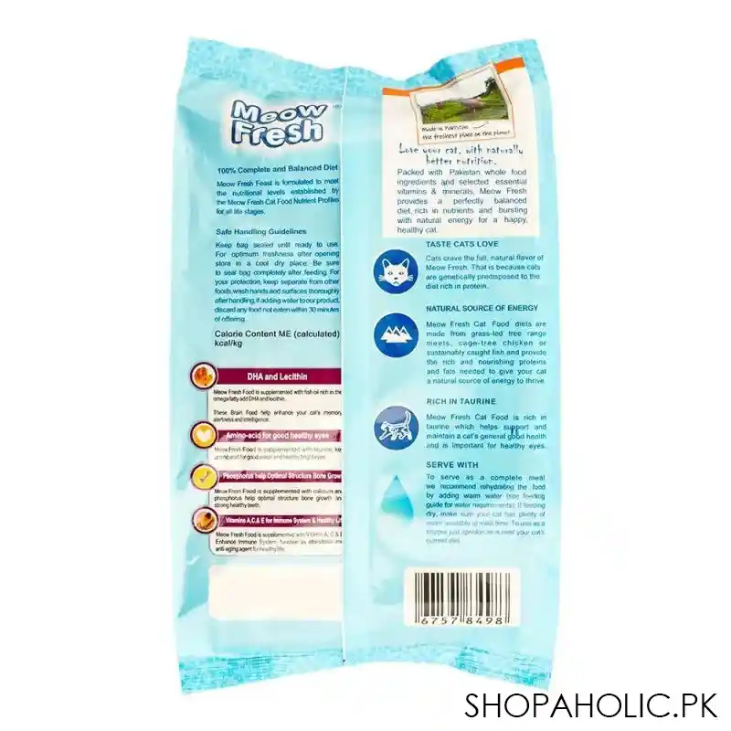 meow fresh adult 6 months+ seafood, 450g image2