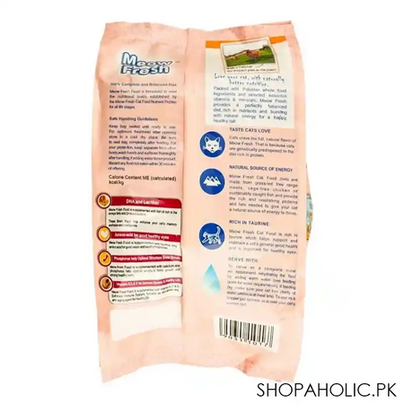 meow fresh kitten 1 6 months food chicken, fish & vegetable, 450g image2