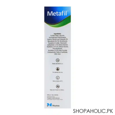 metafil moisturising lotion for all skin types 150ml image2