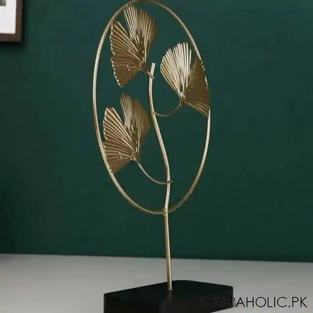 metal brass golden gingko image3