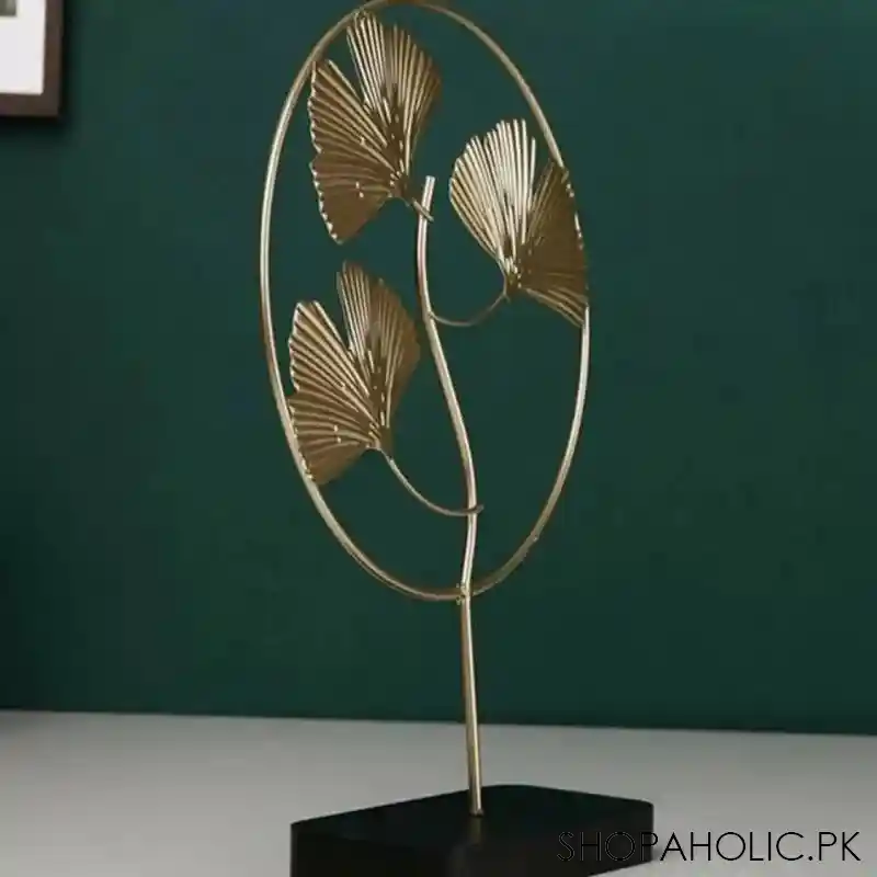 metal brass golden gingko image3