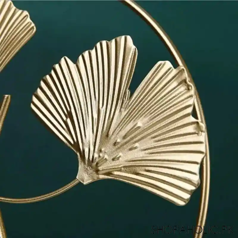 metal brass golden gingko image4
